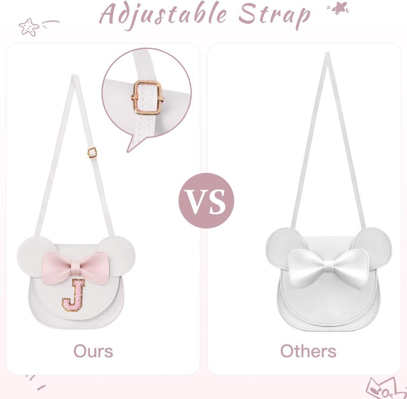 Aganmi Cute Toddler Purse Crossbody Bag for Girls 2 3 4 5 6 7 8 Year Old Girl Birthday Gift Little Girls Purse Kids Wallet - Image 4